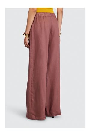 Brown linen trousers SEMI COUTURE | S6SN38H921